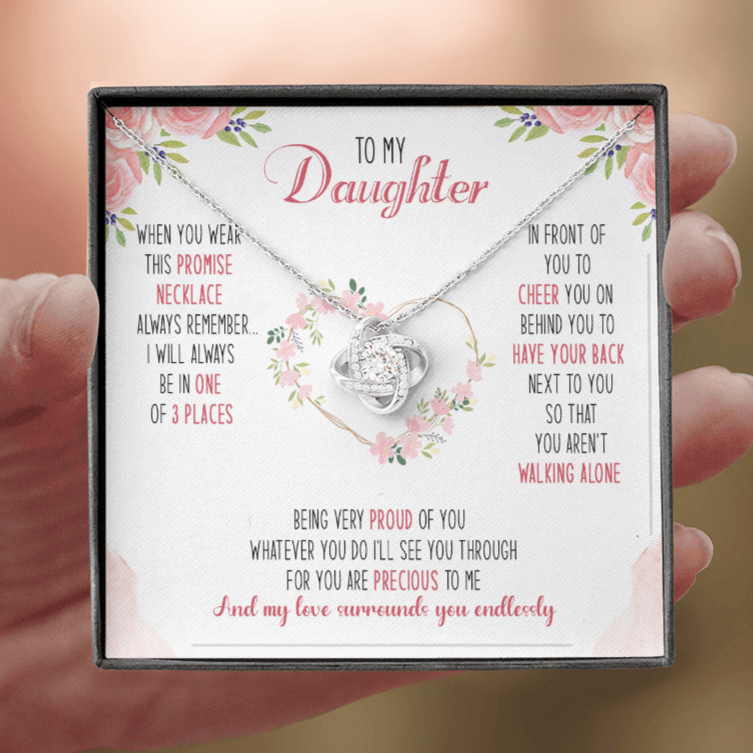 To My Daughter You Are Precious To Me - Necklace SO42V