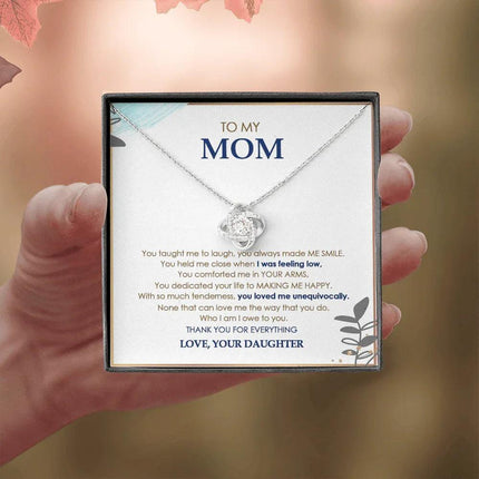 To My Mom Thank You For Everything - Necklace SO11V - Charming Present