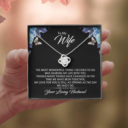 To My Wife - My Love For You - Necklace SO146T - Charming Present
