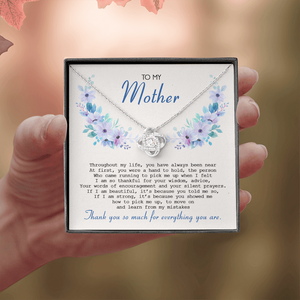 To My Mom - Thank You So Much For Everything You Are - Necklace SO71T