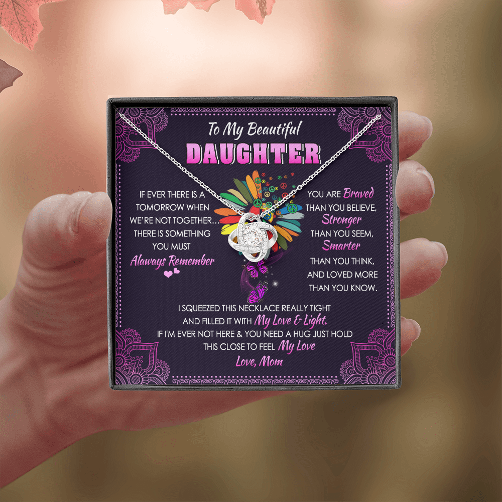 To My Beautiful Daughter - You Mean To Me - Hippie Necklace SO113V