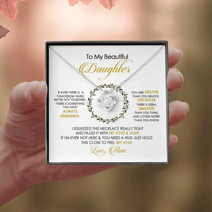 To My Beautiful Daughter - You Mean To Me - Necklace SO143V - Charming Present