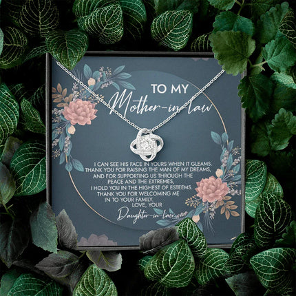 To My Mother In Law - Thank You So Much - Necklace SO37 - Charming Present