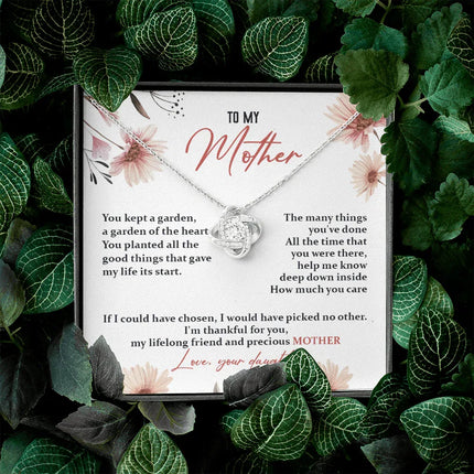 To My Mother - I Am Thankful For You - Necklace SO116T - Charming Present