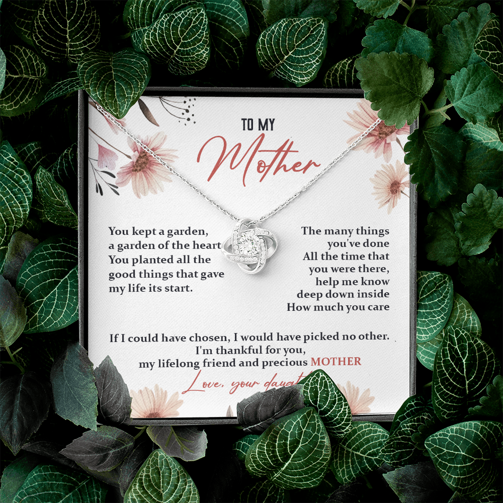 To My Mother - I Am Thankful For You - Necklace SO116T