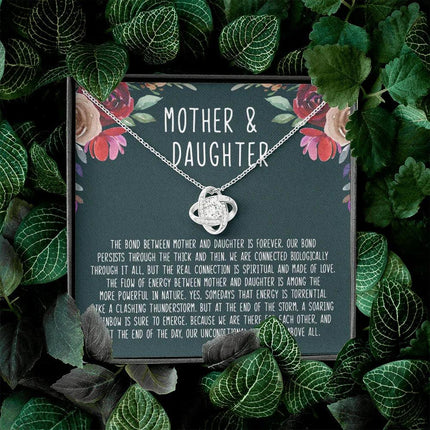 Mother's Day Gift - The Bond Between Mother And Daughter Is Forever - Necklace SO16T - Charming Present