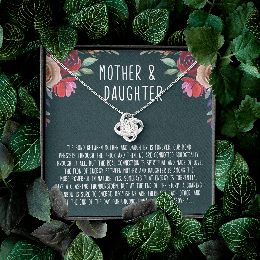 Mother's Day Gift - The Bond Between Mother And Daughter Is Forever - Necklace SO16T