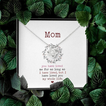 Dear Mom - Loved You My Whole Life - Necklace SO88V - Charming Present
