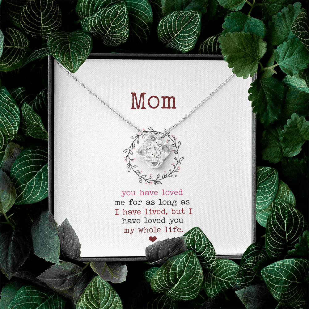 Dear Mom - Loved You My Whole Life - Necklace SO88V