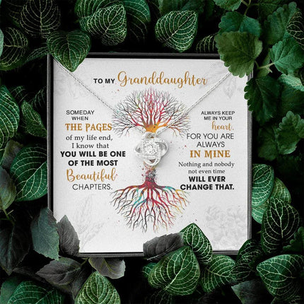 To My Granddaughter - You Are Always In Mine - Necklace DR11 - Charming Present