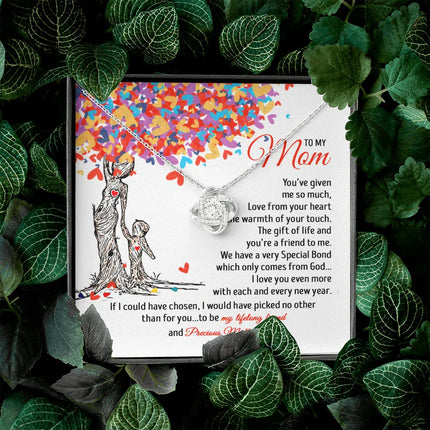 To My Mom - We Have A Very Special Bond - Necklace SO57T - Charming Present