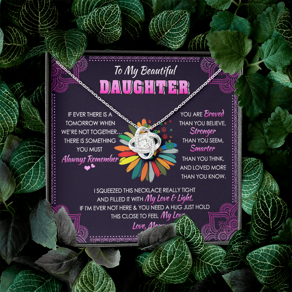 To My Beautiful Daughter - You Mean To Me - Hippie Necklace SO113V1