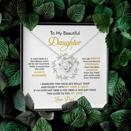 To my Beautiful Daughter - You Mean To Me - Necklace SO50v2 - Charming Present