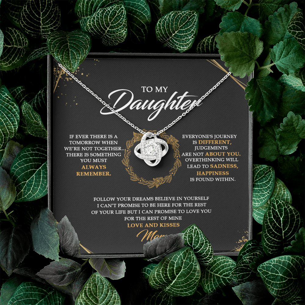 To My Daughter - Never Forget That I Love You - Necklace SO31V