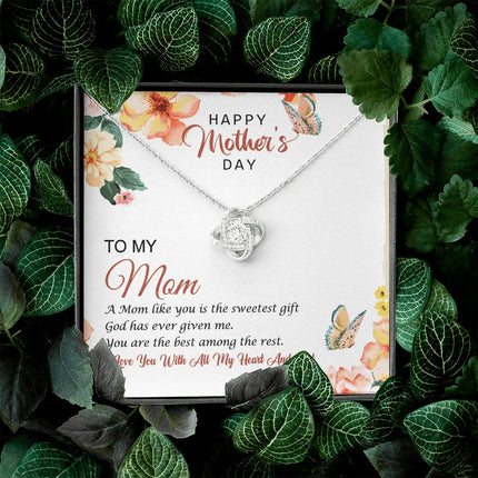 To My Mom - Happy Mother's Day - Necklace SO67V - Charming Present
