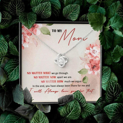 To My Mom I Will Always Love You - Necklace SO26V - Charming Present