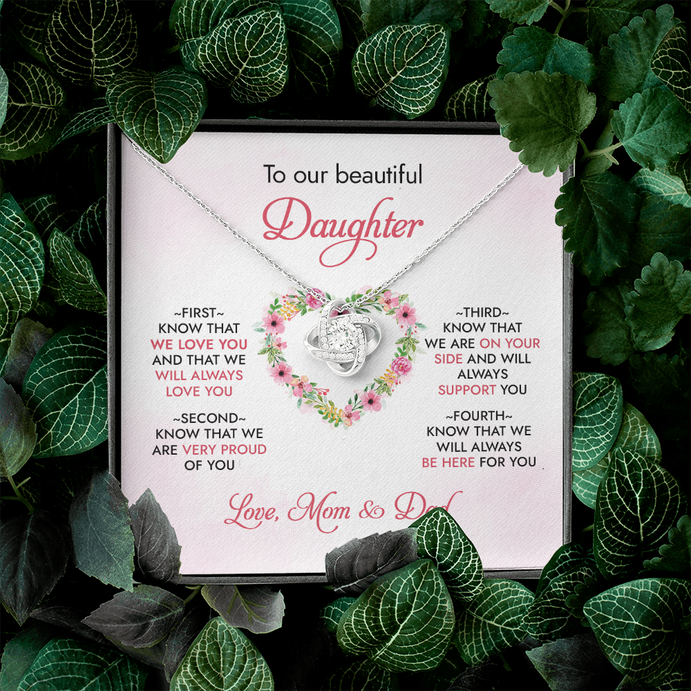 To Our Daughter - We Will Always Love You - Necklace SO95