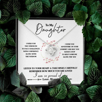 To My Daughter - I Wish You The Strength - Necklace SO147T - Charming Present