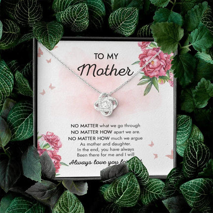 To My Mom I Will Always Love You - Necklace SO79 - Charming Present