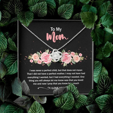 To My Mom - You Know How Much I Love You - Necklace SO80V - Charming Present