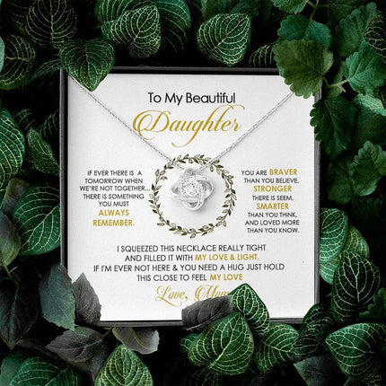 To My Beautiful Daughter - You Mean To Me - Necklace SO143V - Charming Present