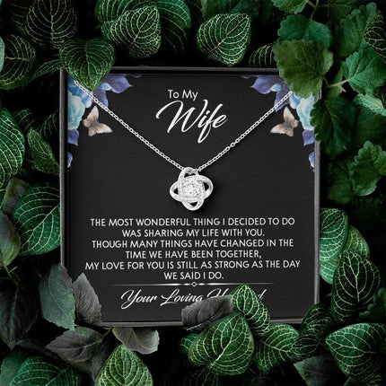 To My Wife - My Love For You - Necklace SO146T - Charming Present
