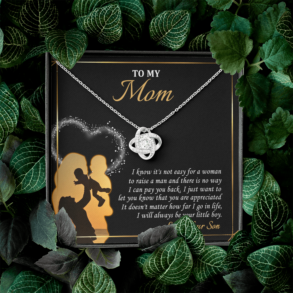 To My Mom - I Love You Forever And Always - Necklace SO119V