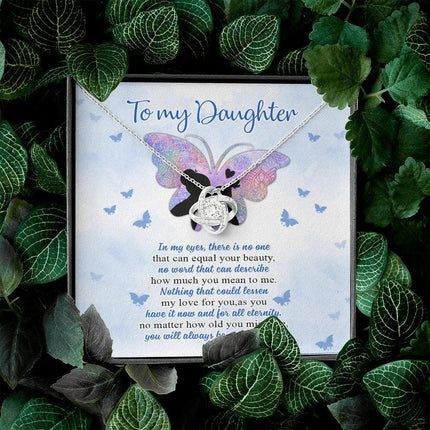 To My Daughter You Will Always Be My Little Girl - Necklace SO74 - Charming Present