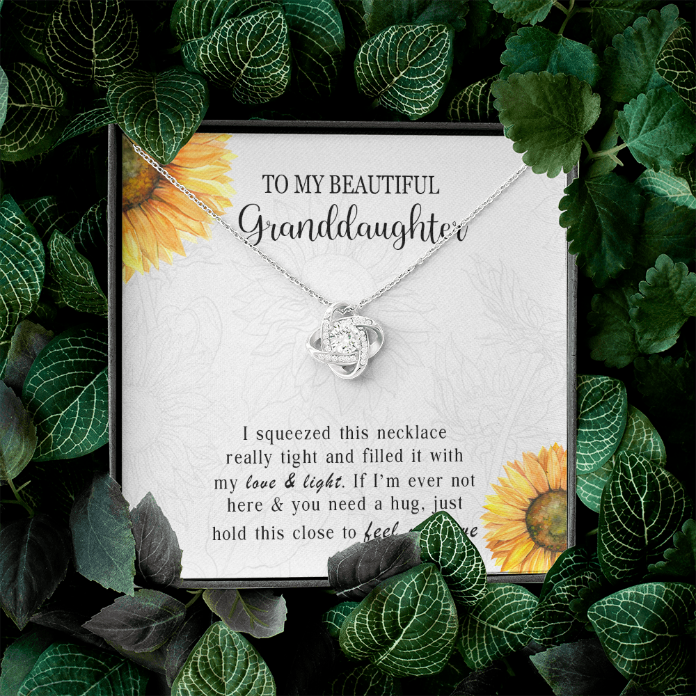To My Granddaughter - Feel My Love - Necklace DR10