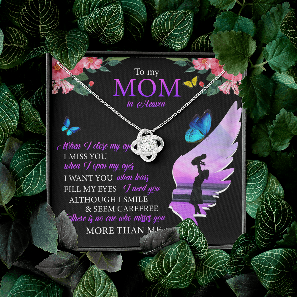 To My Mom In Heaven - I Miss You - Necklace SO91T