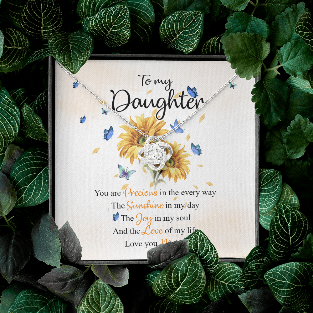 To My Daughter You're The Love Of My Life Necklace SO70