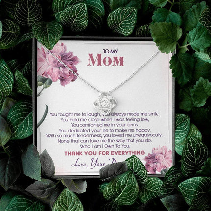 To My Mom Thank You For Loving Me Unconditionally - Necklace SO29T - Charming Present