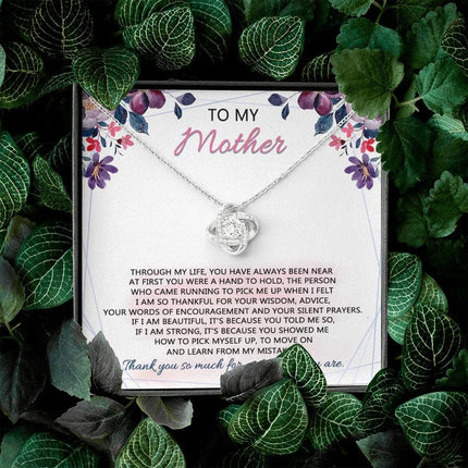 To My Mother - Thank You So Much For EveryThing You Are - Necklace SO70V - Charming Present