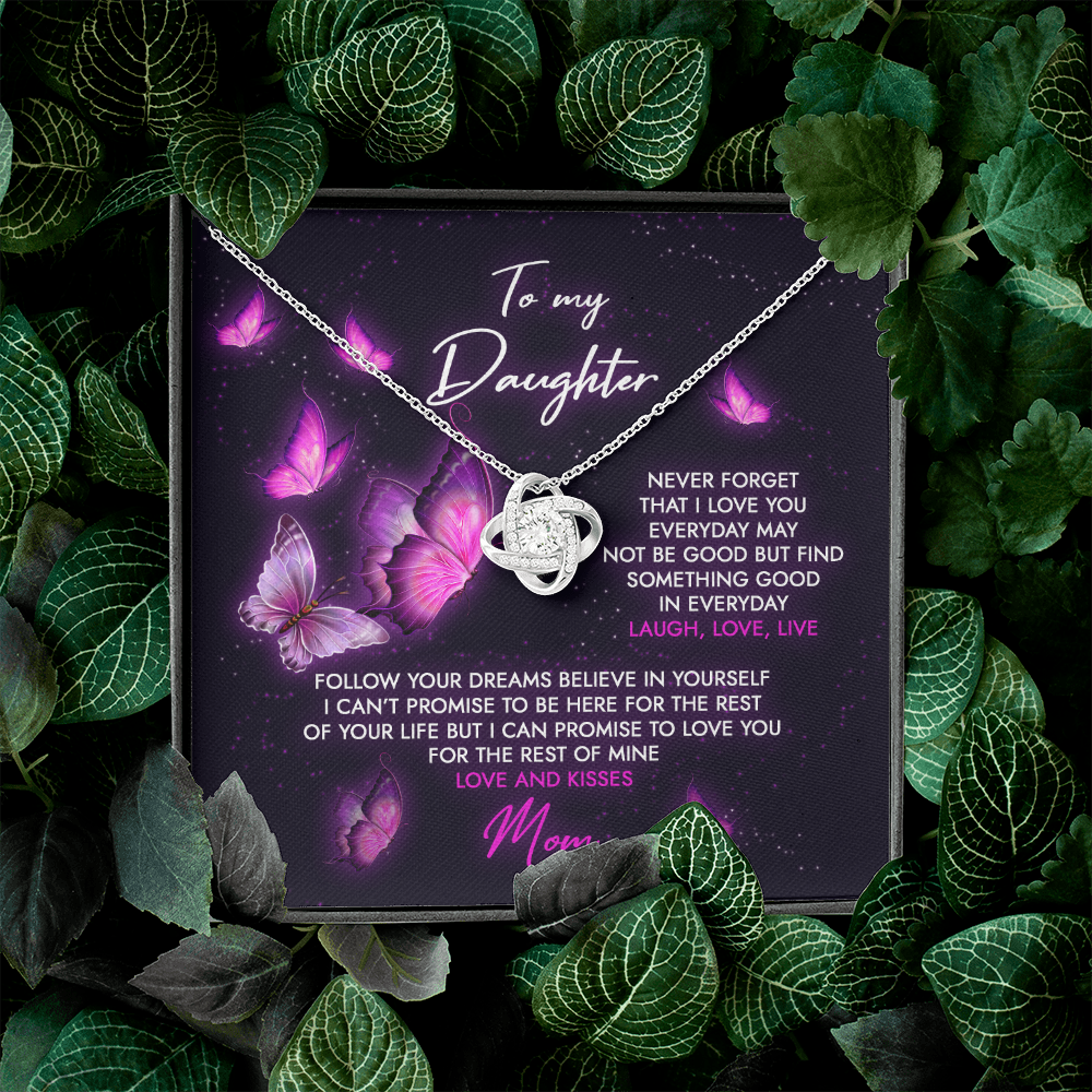 To My Daughter - Never Forget That I Love You - Necklace SO69