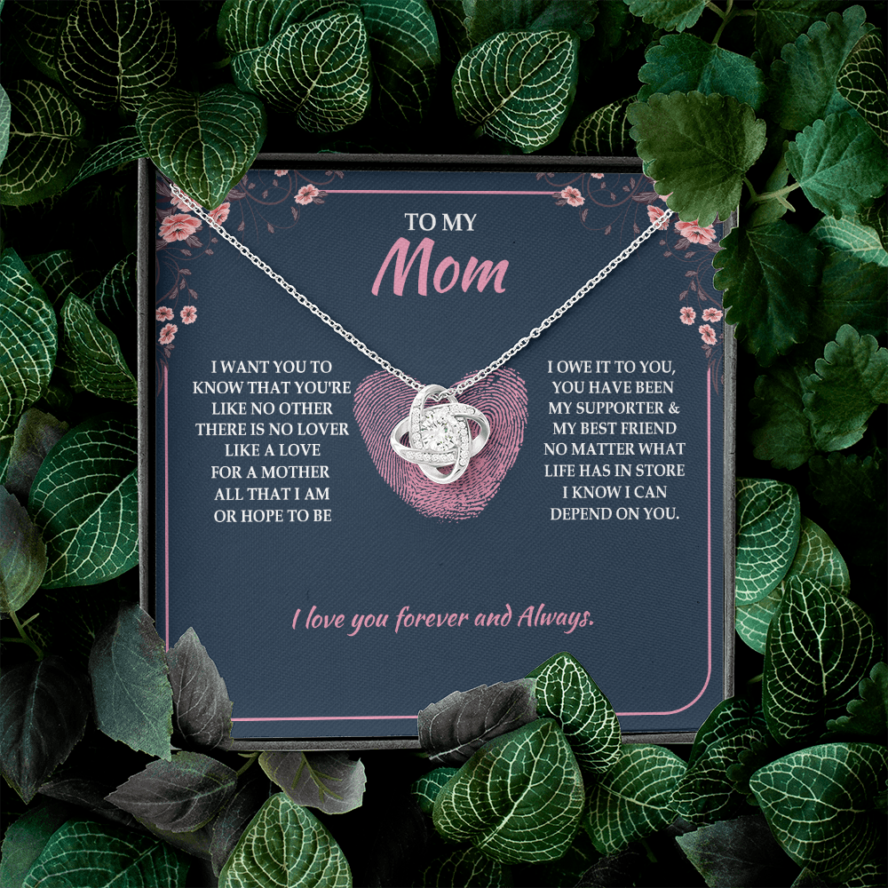 To My Mom - Thank You For Guiding Me Through All Of This - Necklace SO125V