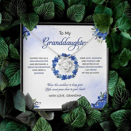 To My Granddaughter - I Am Proud Of You So Much - Necklace SO97 - Charming Present