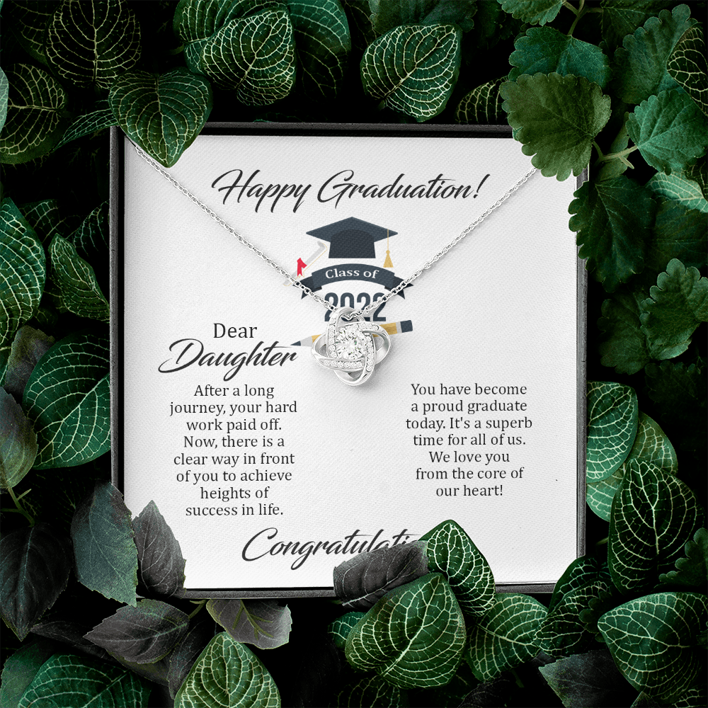 To My Daughter - Happy Your Graduation - Necklace SO110T