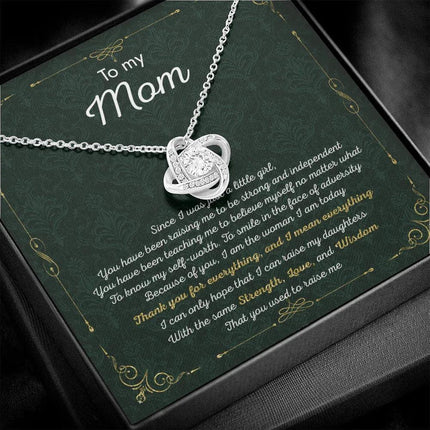 To My Mom Thank You For Everything And I Mean Everything SO48 - Charming Present
