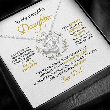 To my Beautiful Daughter - You Mean To Me - Necklace SO50v2 - Charming Present