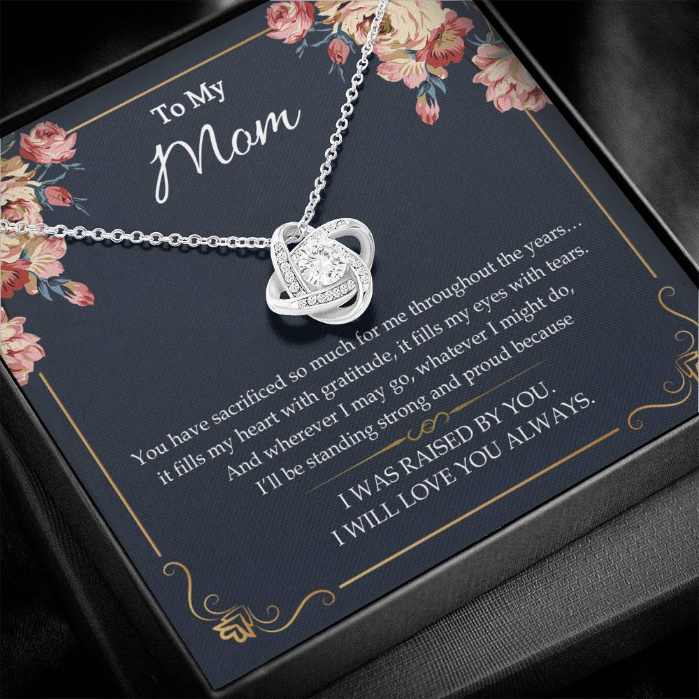 To My Mom - I Will Love You Always - Necklace SO55V