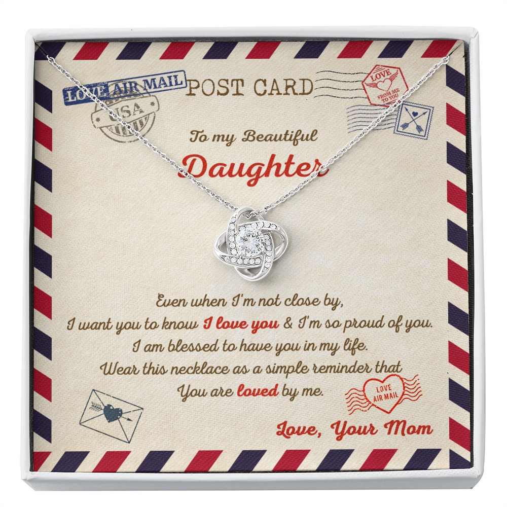 To My Daughter - You Are Loved - Necklace SO49