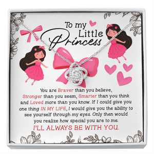 To My Little Princess - Always Be With You - Necklace KT23