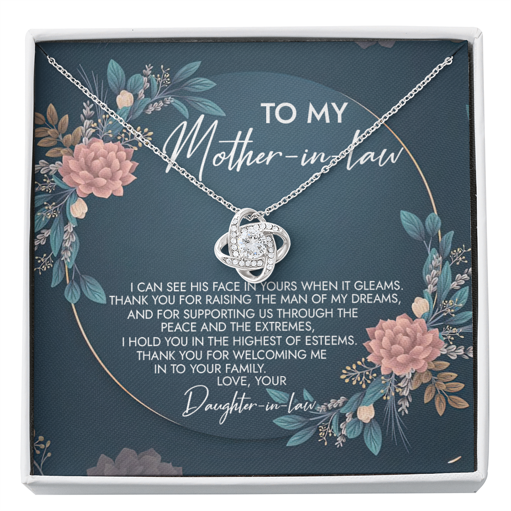 To My Mother In Law - Thank You So Much - Necklace SO37