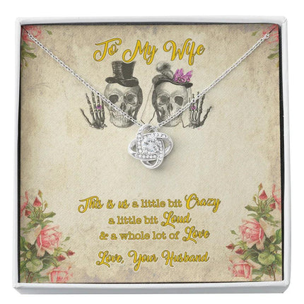 To My Wife This Is Our Necklace SO08 - Charming Present