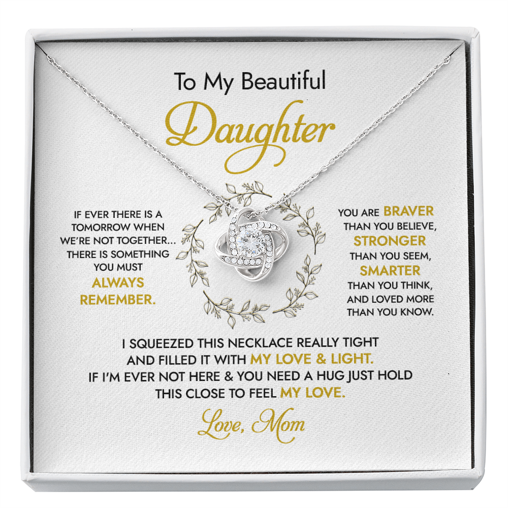 To my Beautiful Daughter - You Mean To Me - Necklace SO50