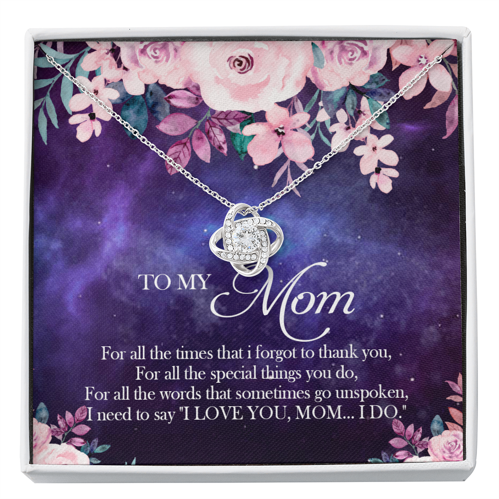 To My Mom I Love You Necklace SO60