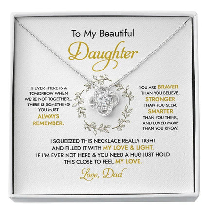 To my Beautiful Daughter - You Mean To Me - Necklace SO50v2 - Charming Present