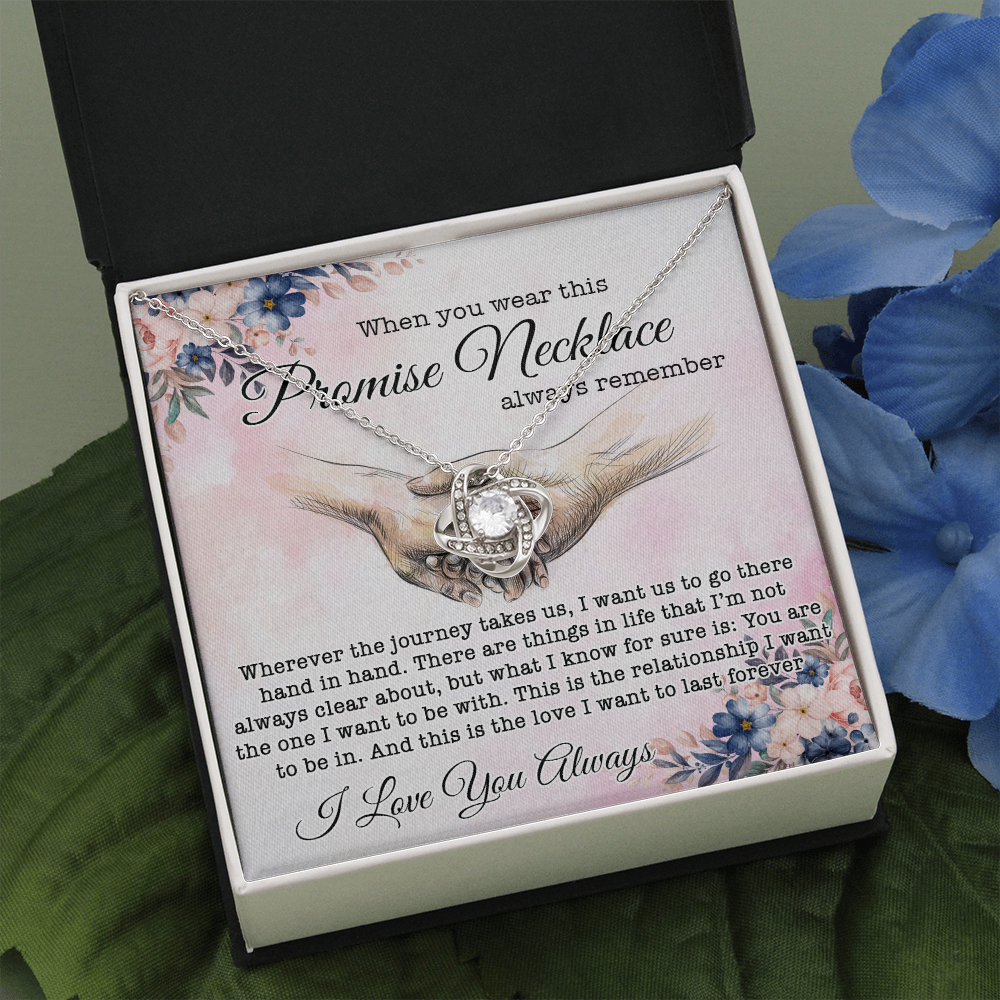 When You Wear This Promise Necklace Always Remember Necklace SO04v1