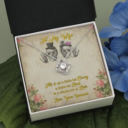 To My Wife This Is Our Necklace SO08 - Charming Present