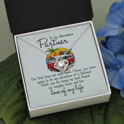 To My Adventure Partner - Love Of My Life - Necklace KT21 - Charming Present